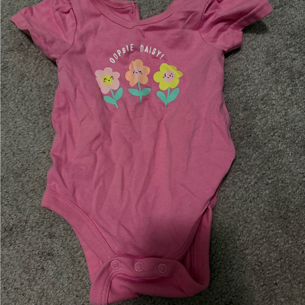 Pink Oopsie Daisy Kids One Piece